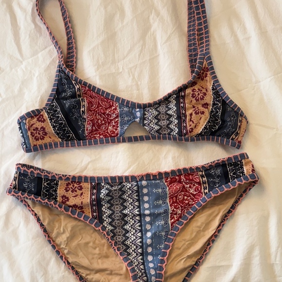 Mink Pink Funky Summer Bikini - Picture 1 of 2